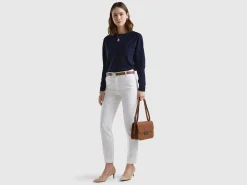 Stretch cotton chinos