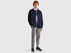 Stretch cotton chinos