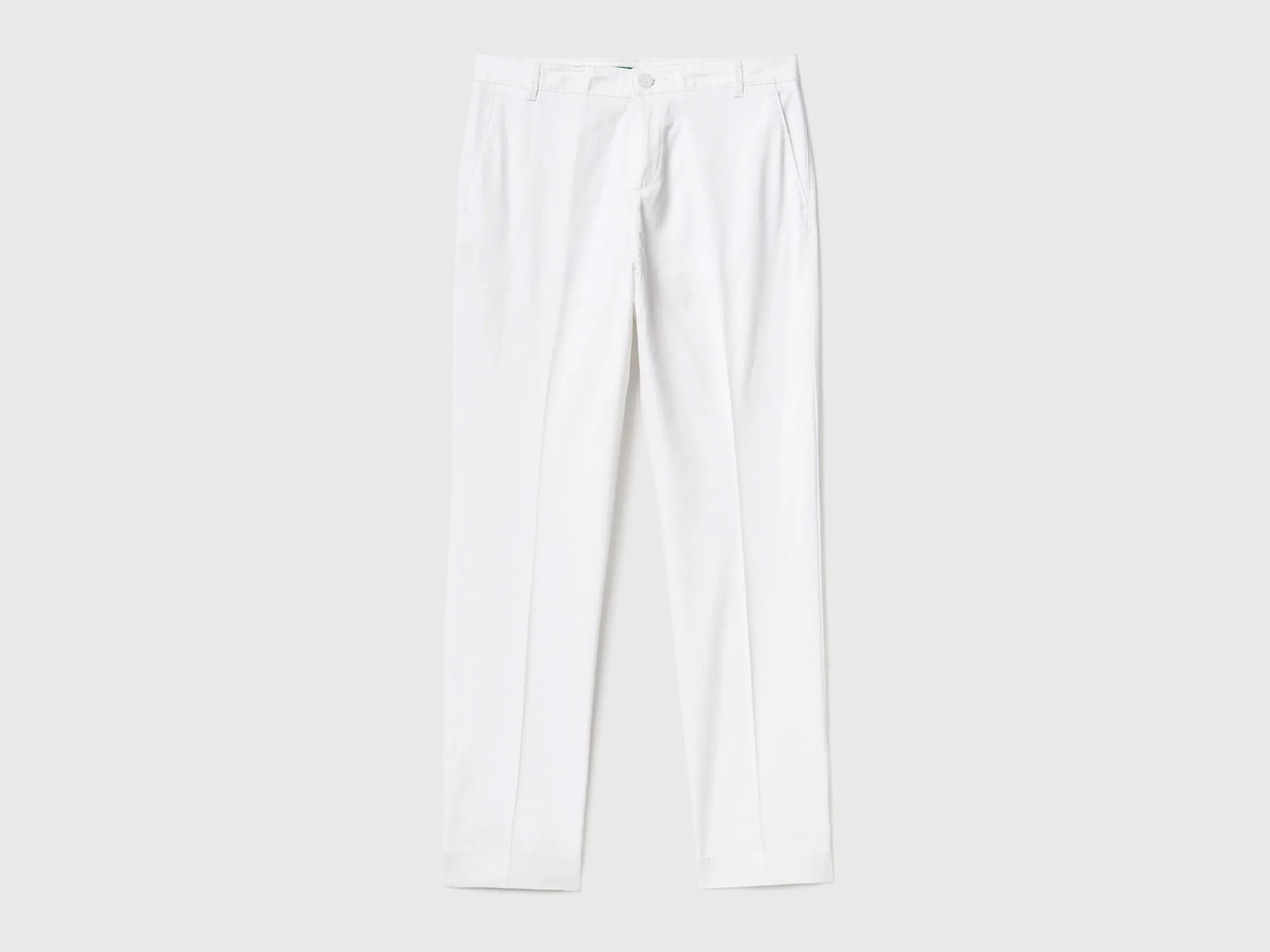 Stretch cotton chinos