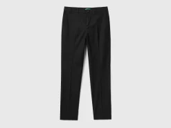 Stretch cotton chinos