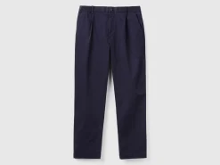 Stretch cotton chinos