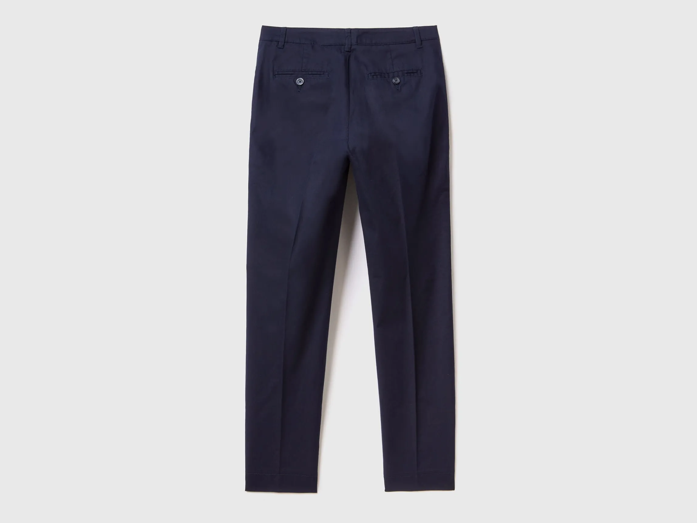 Stretch cotton chinos