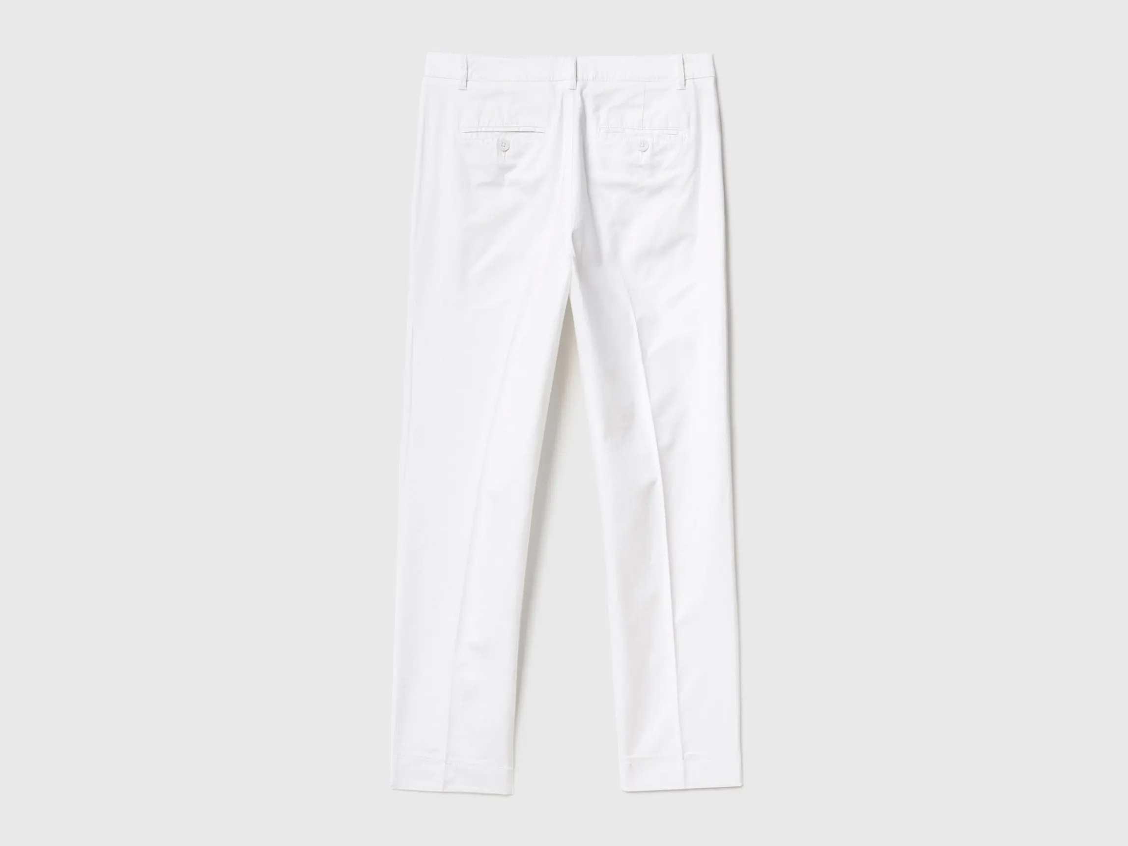 Stretch cotton chinos