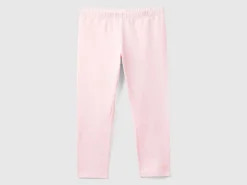 Stretch cotton leggings