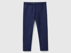 Stretch cotton leggings
