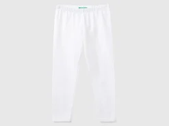 Stretch cotton leggings