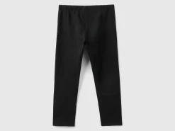 Stretch cotton leggings