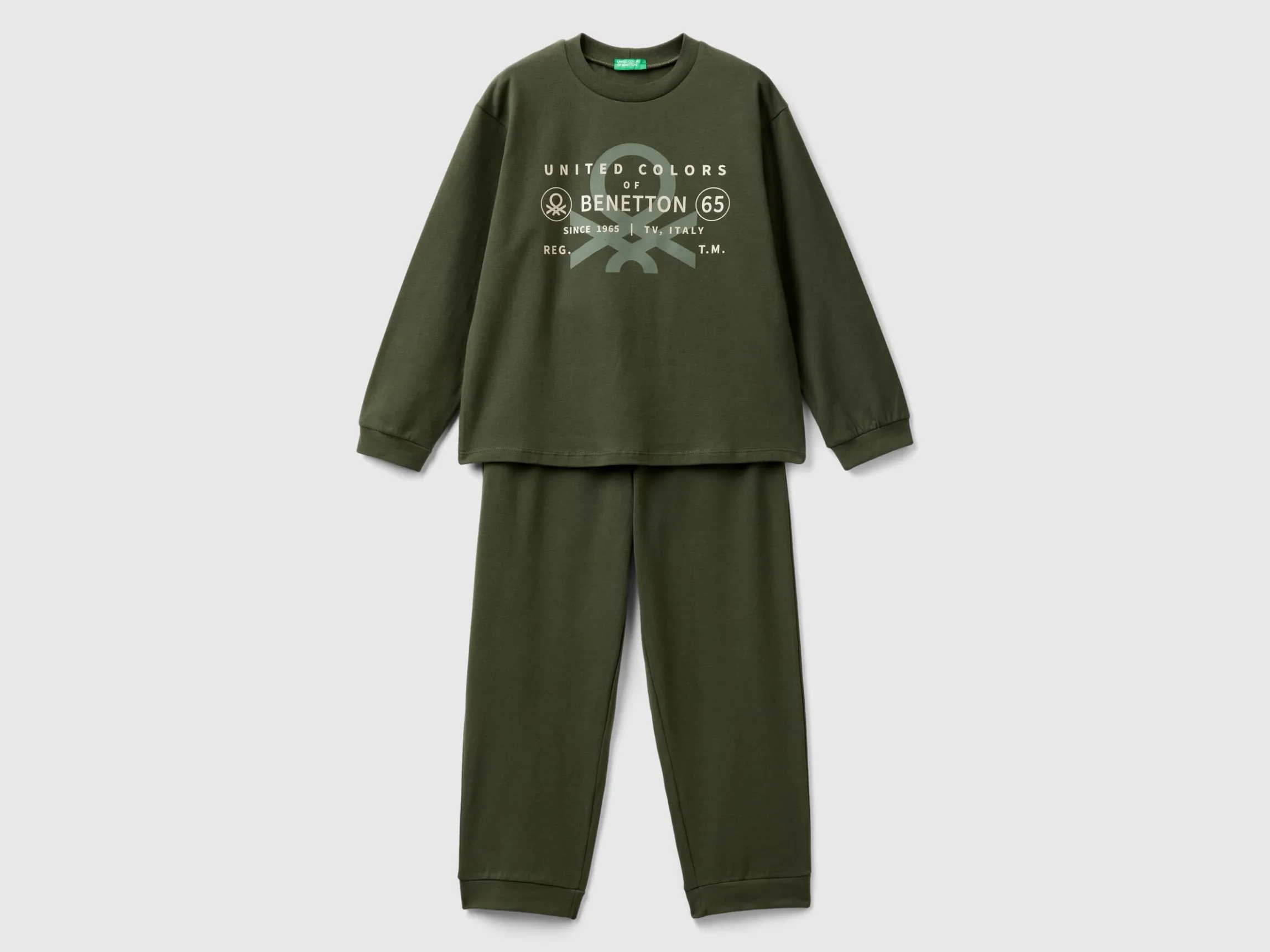 Stretch cotton pyjamas