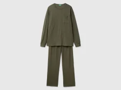 Stretch cotton pyjamas