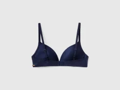 Stretch lace push up bra