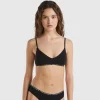 Stretch organic cotton bra