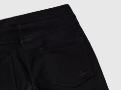 Stretch sweat fabric jeggings