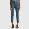 Stretch velvet chinos
