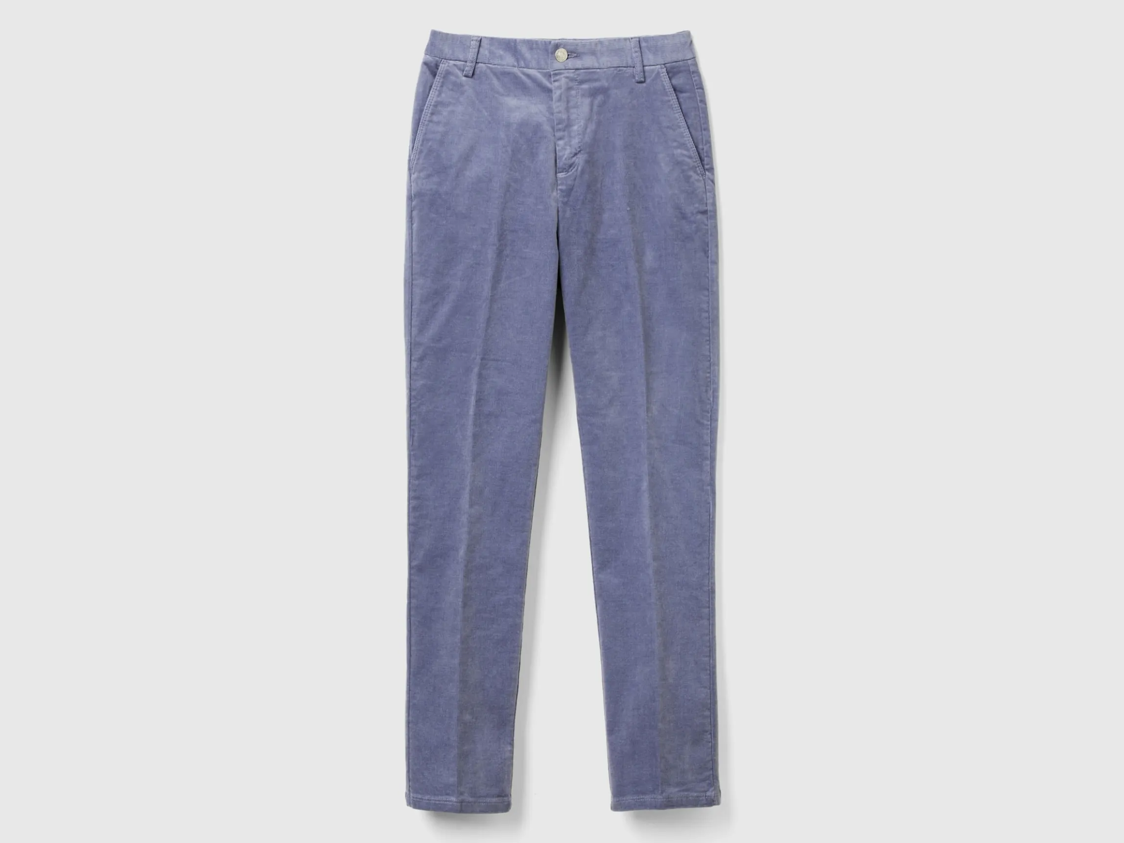 Stretch velvet chinos