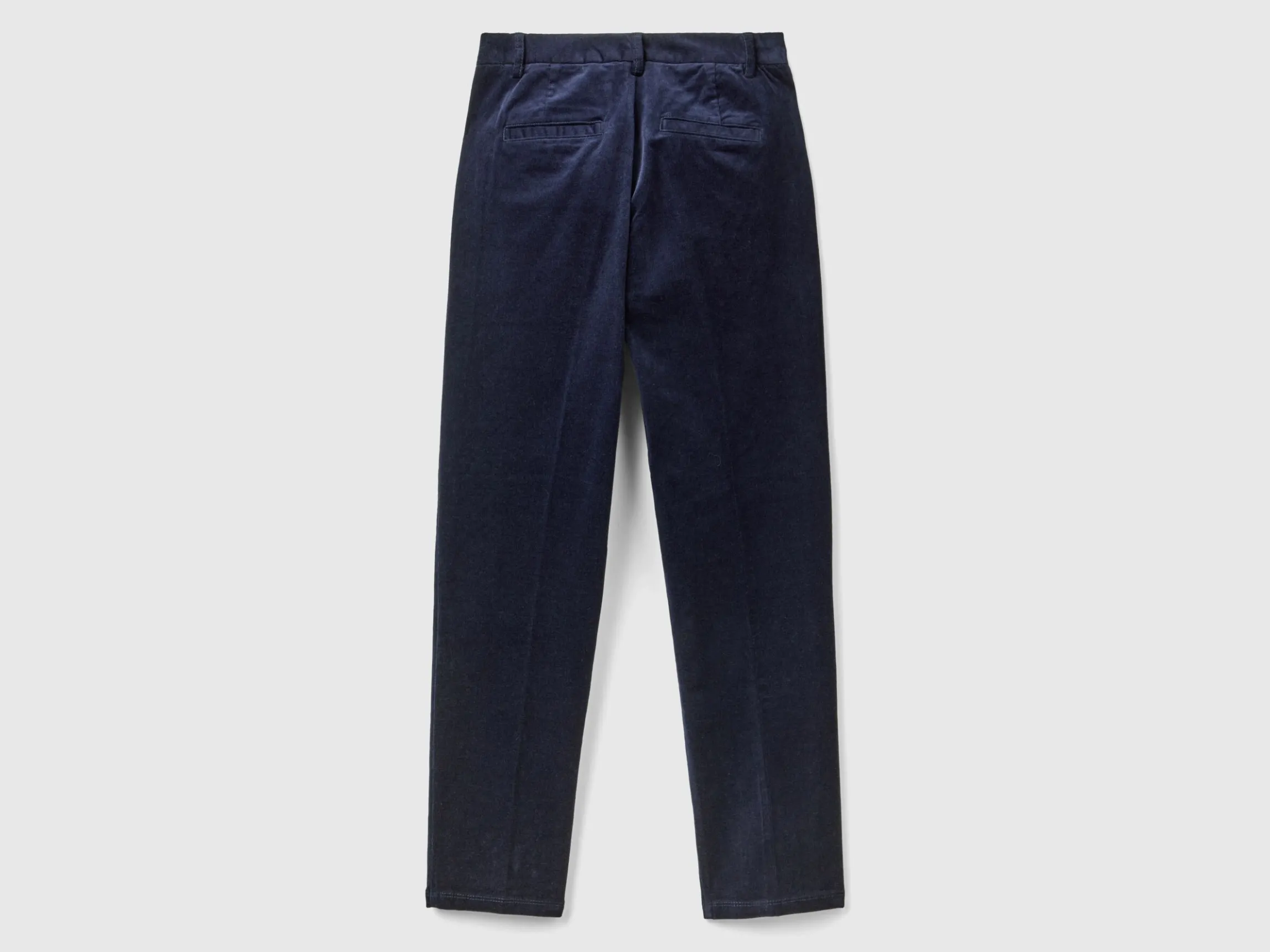Stretch velvet chinos