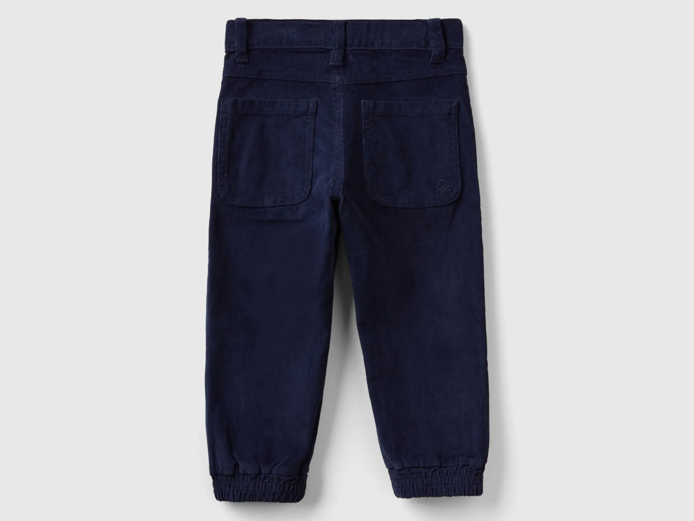 Stretch velvet trousers