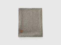 Stretch viscose blend neck warmer