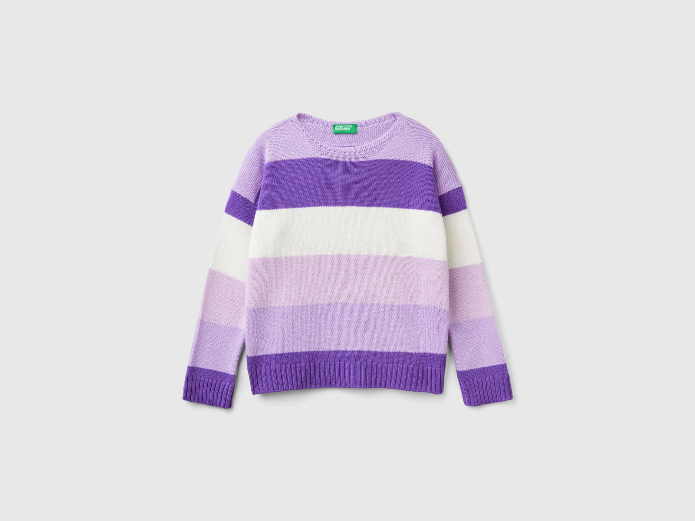 Striped boxy fit sweater