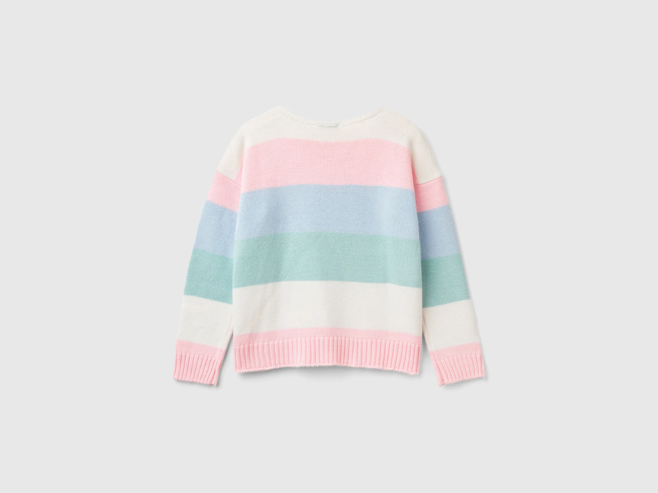 Striped boxy fit sweater