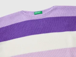 Striped boxy fit sweater