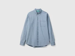 Striped button down shirt