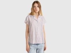 Striped short sleeve shirt