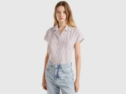 Striped short sleeve shirt