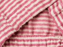 Striped sweatshirt in recycled cotton blend