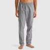Striped trousers
