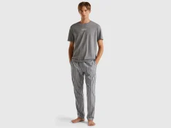Striped trousers