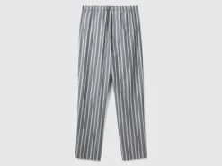 Striped trousers