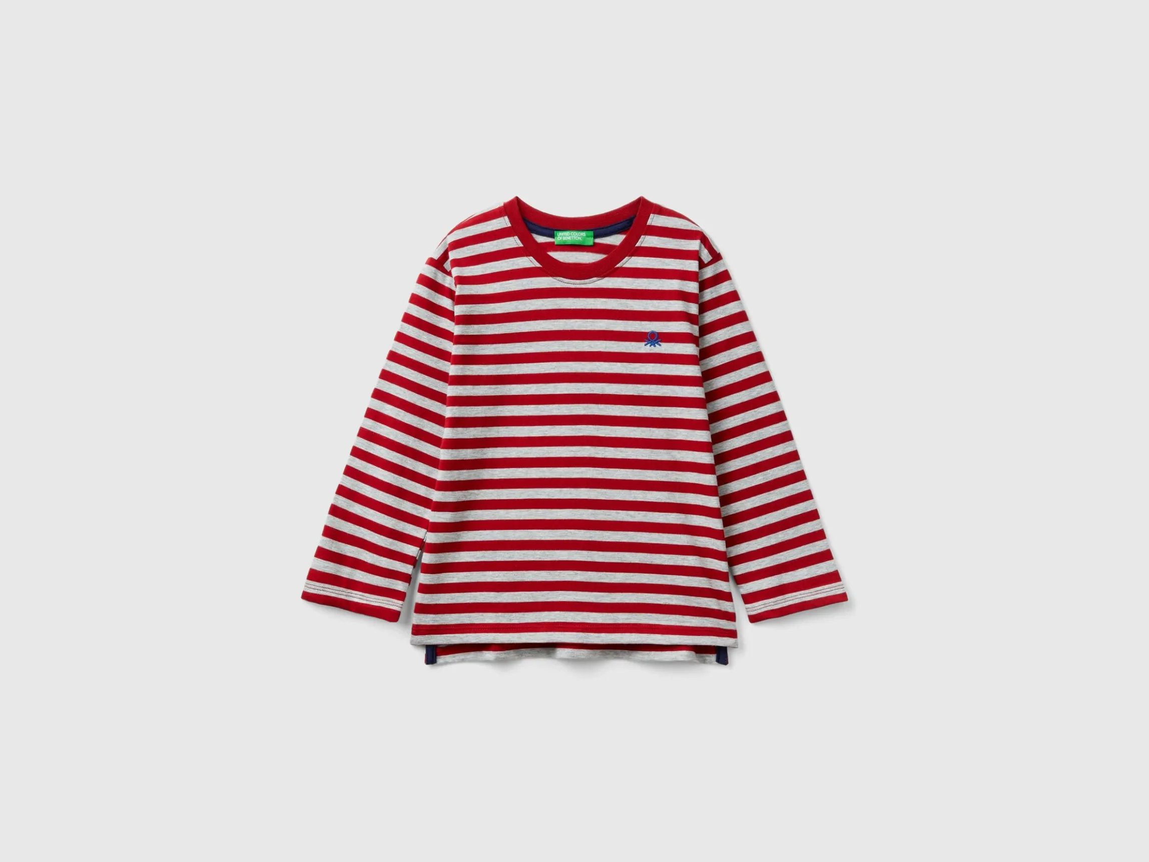 Striped t-shirt in 100% cotton