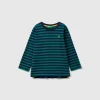 Striped t-shirt in 100% cotton