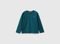 Striped t-shirt in 100% cotton
