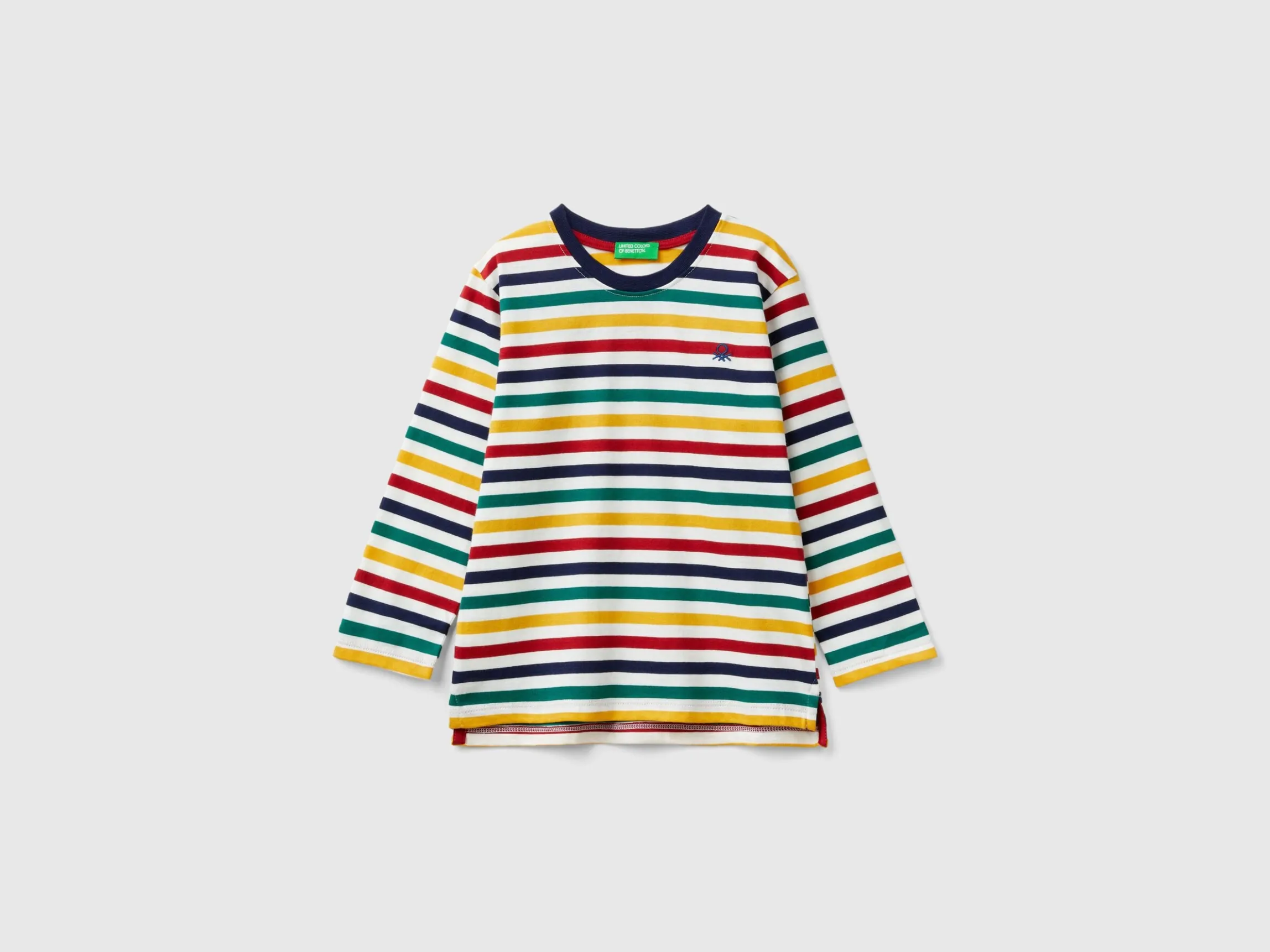 Striped t-shirt in 100% cotton