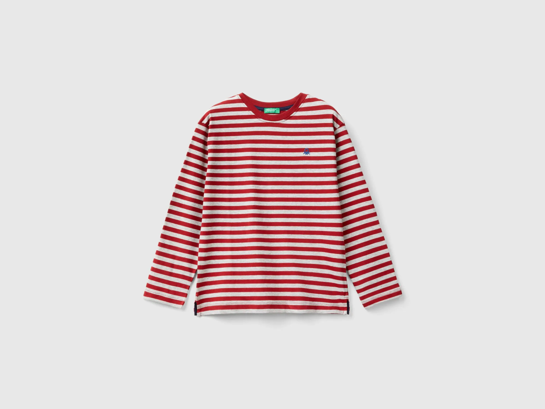 Striped t-shirt in 100% cotton
