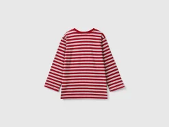 Striped t-shirt in 100% cotton