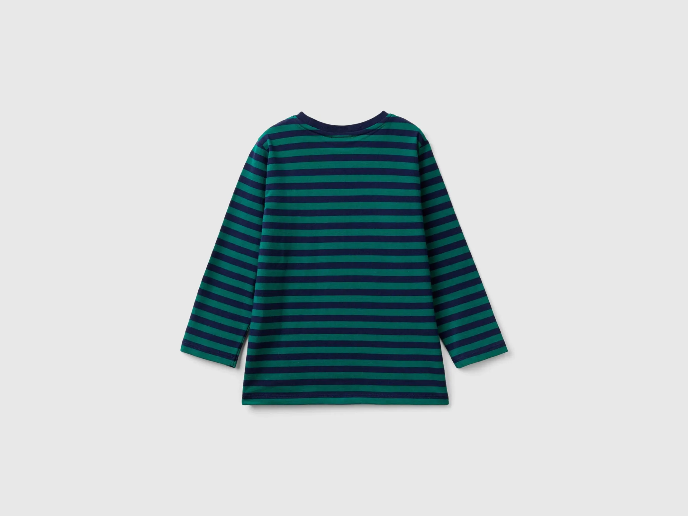 Striped t-shirt in 100% cotton