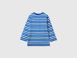 Striped t-shirt in 100% cotton