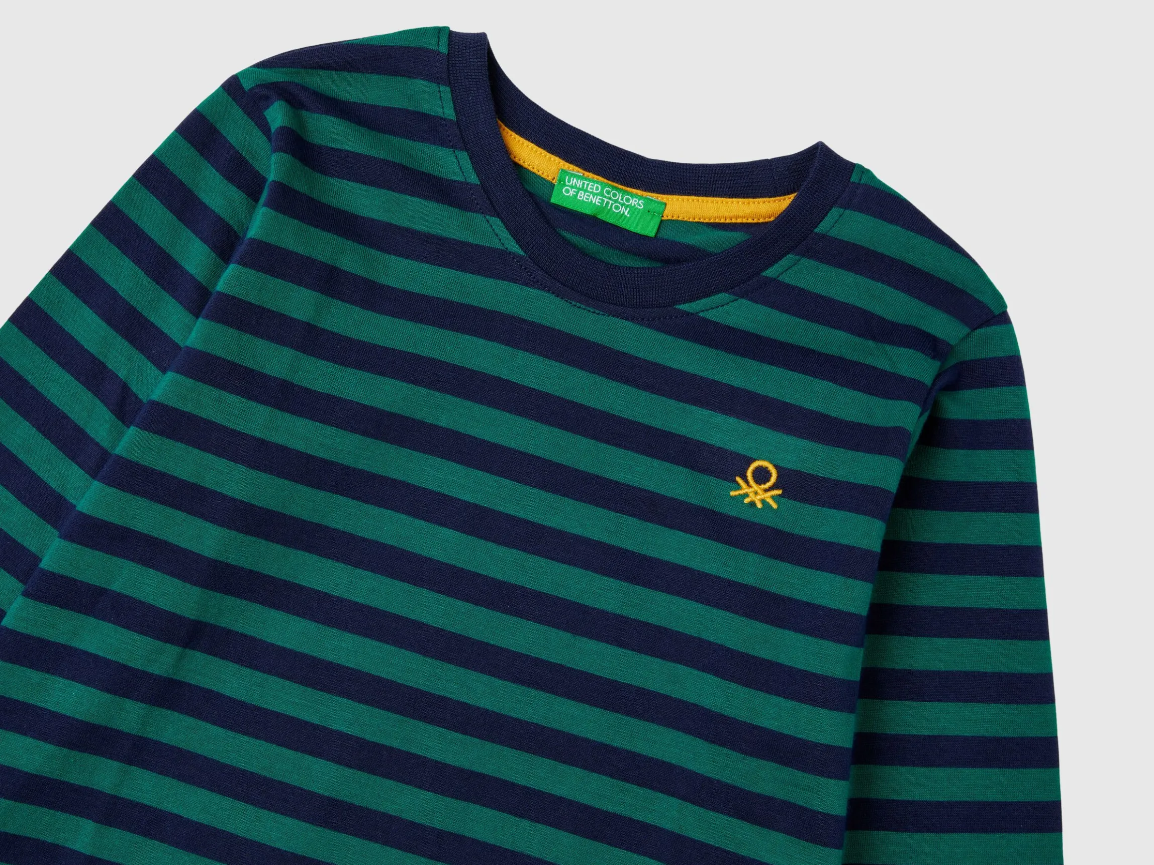 Striped t-shirt in 100% cotton