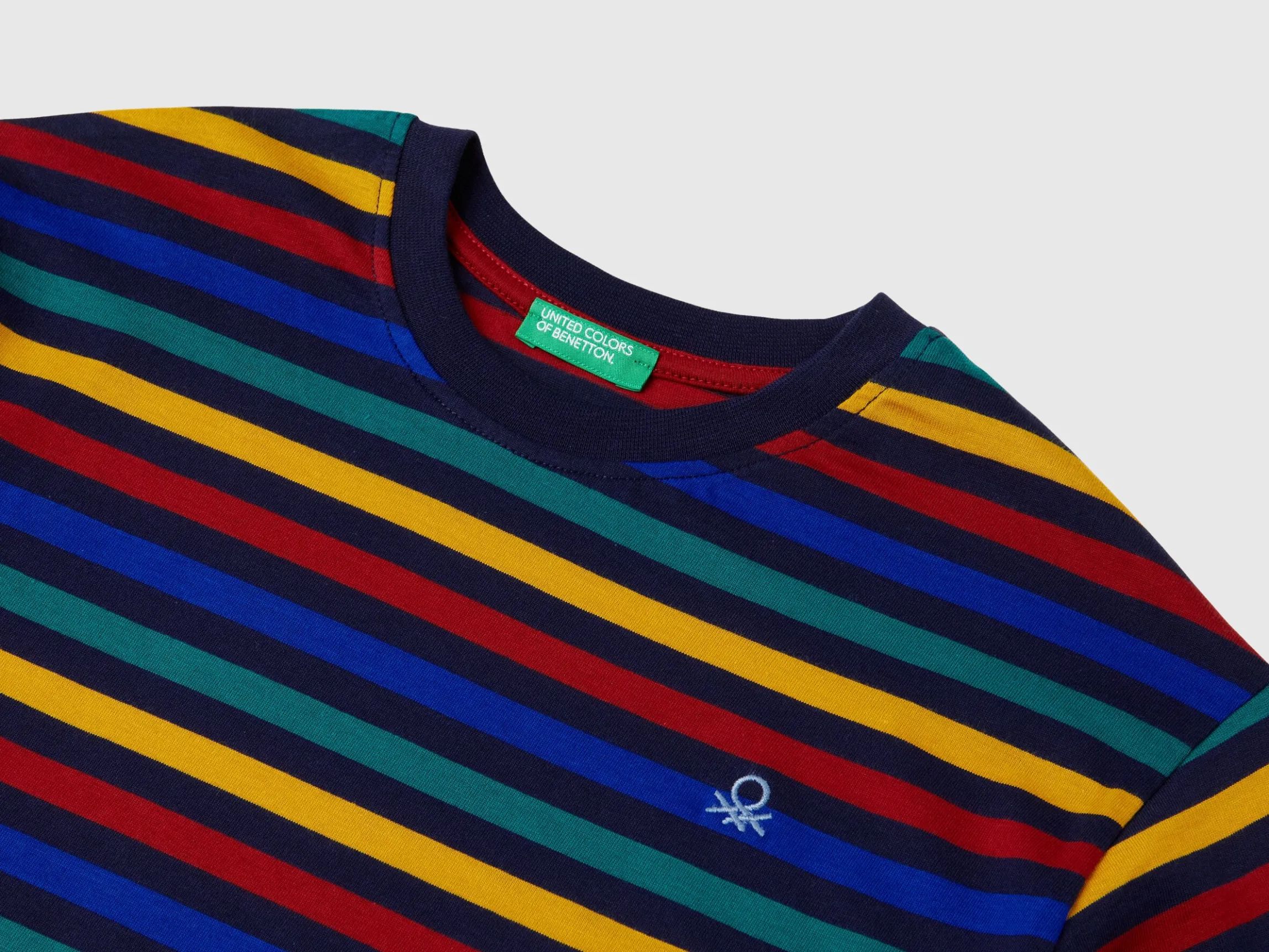 Striped t-shirt in 100% cotton