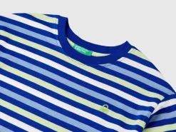 Striped t-shirt in 100% cotton