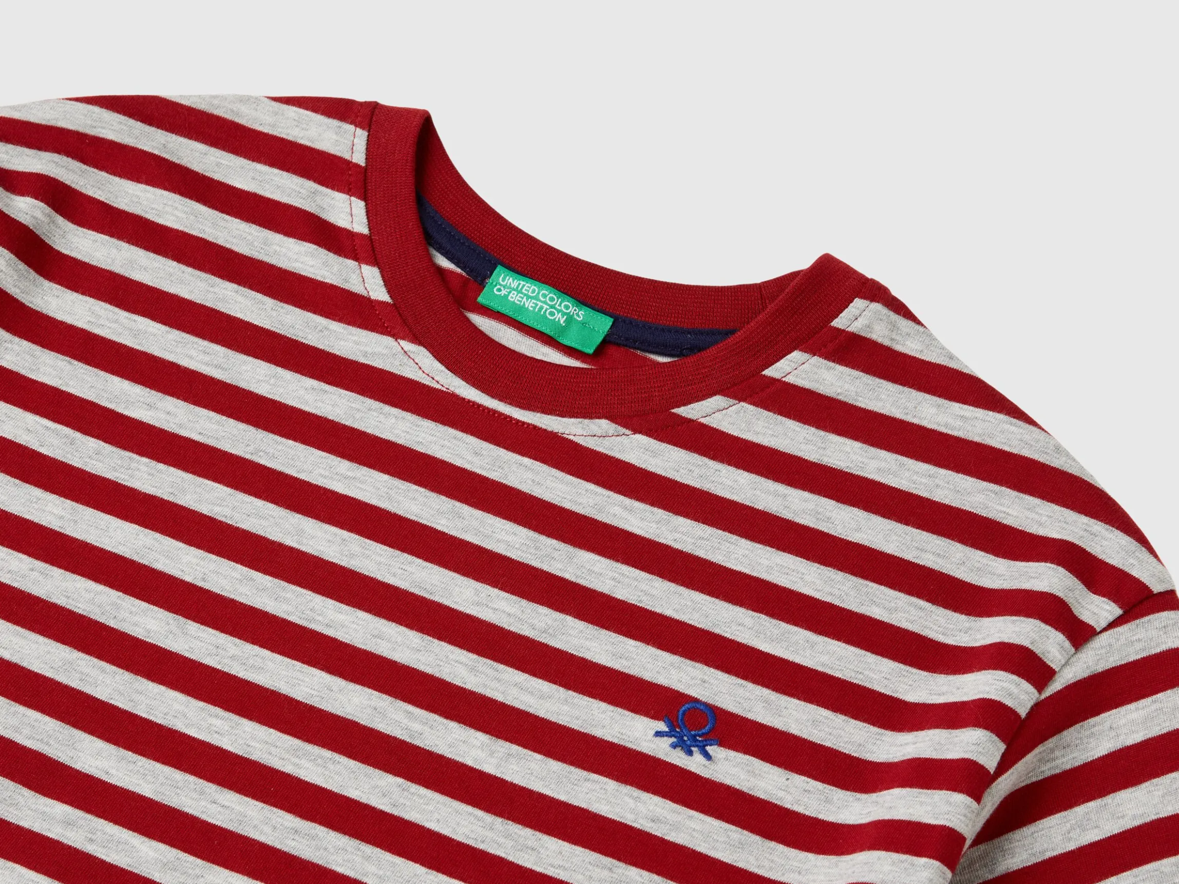 Striped t-shirt in 100% cotton