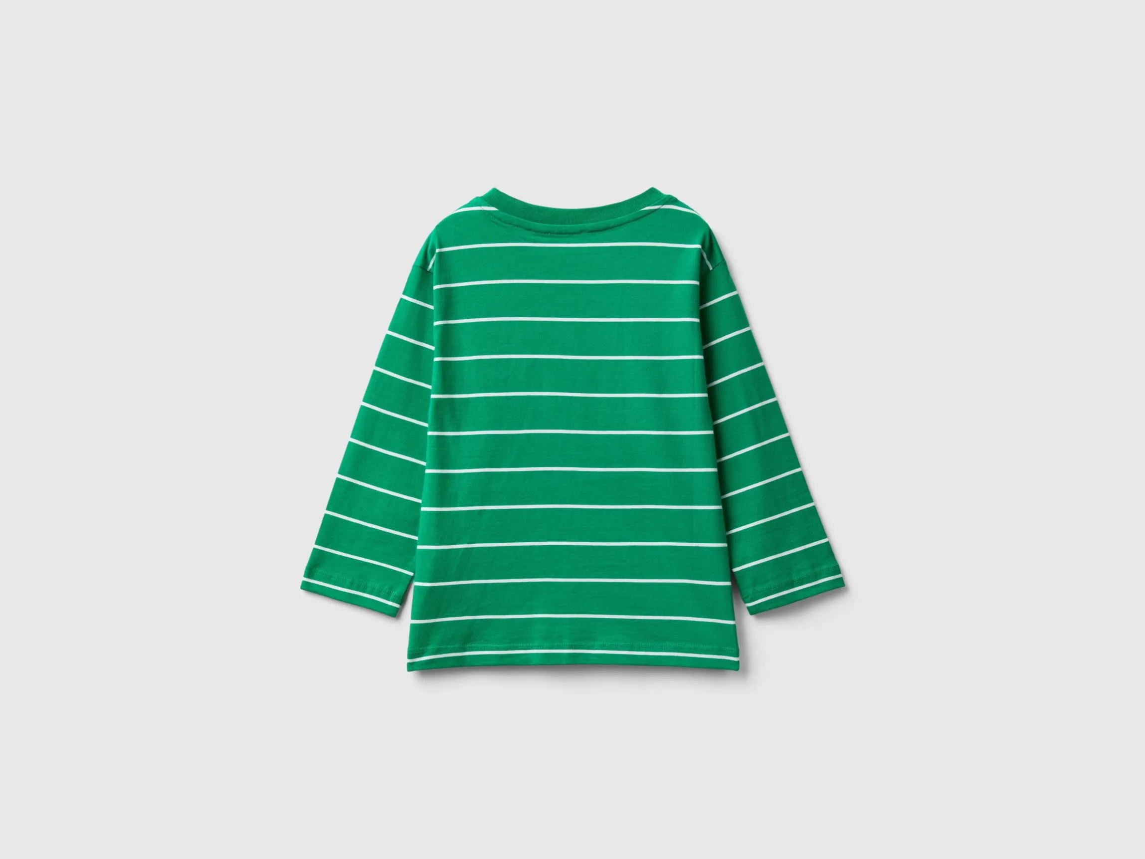 Striped t-shirt with applique