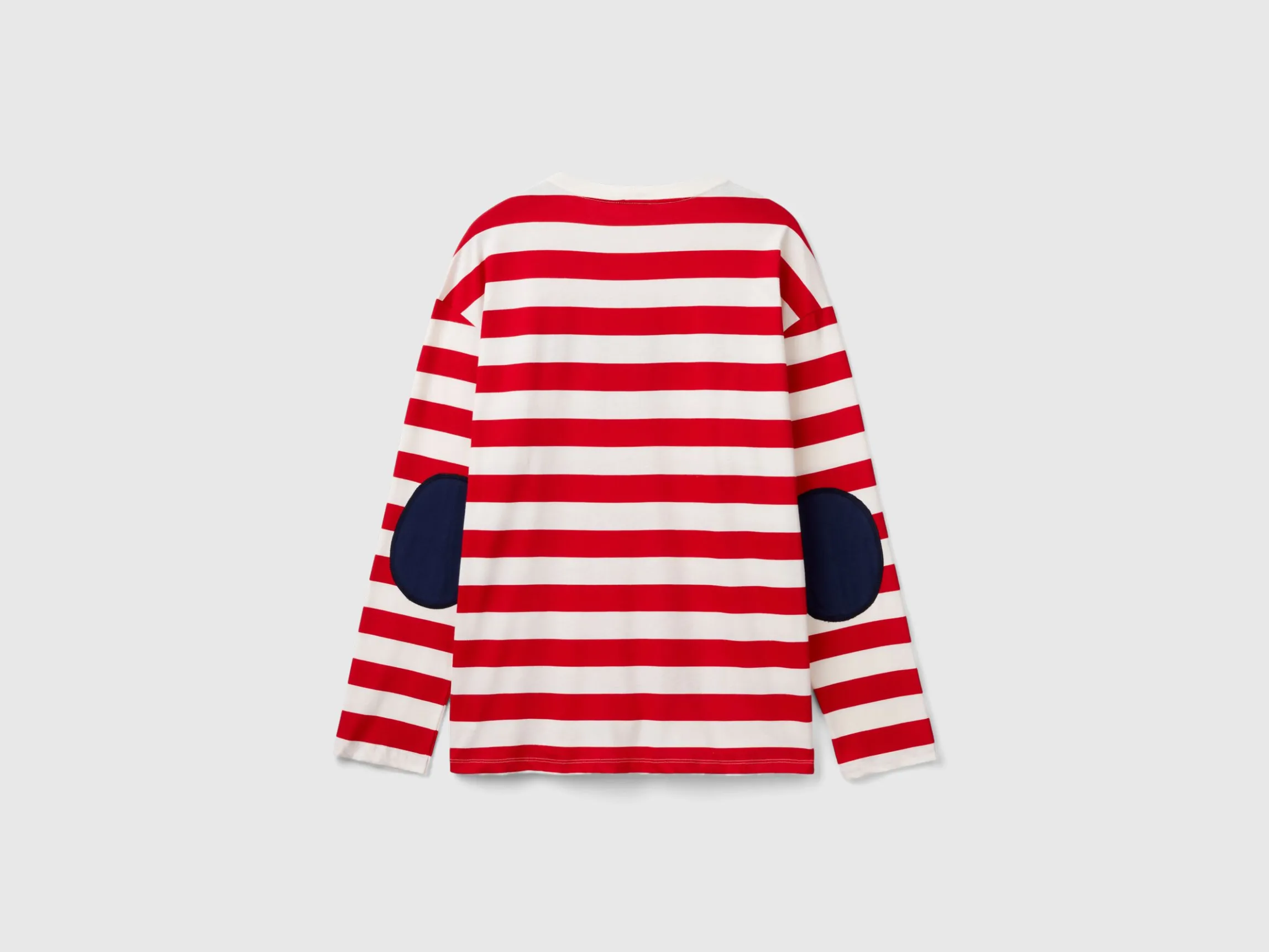Striped t-shirt with print