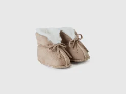 Suede-look shoes