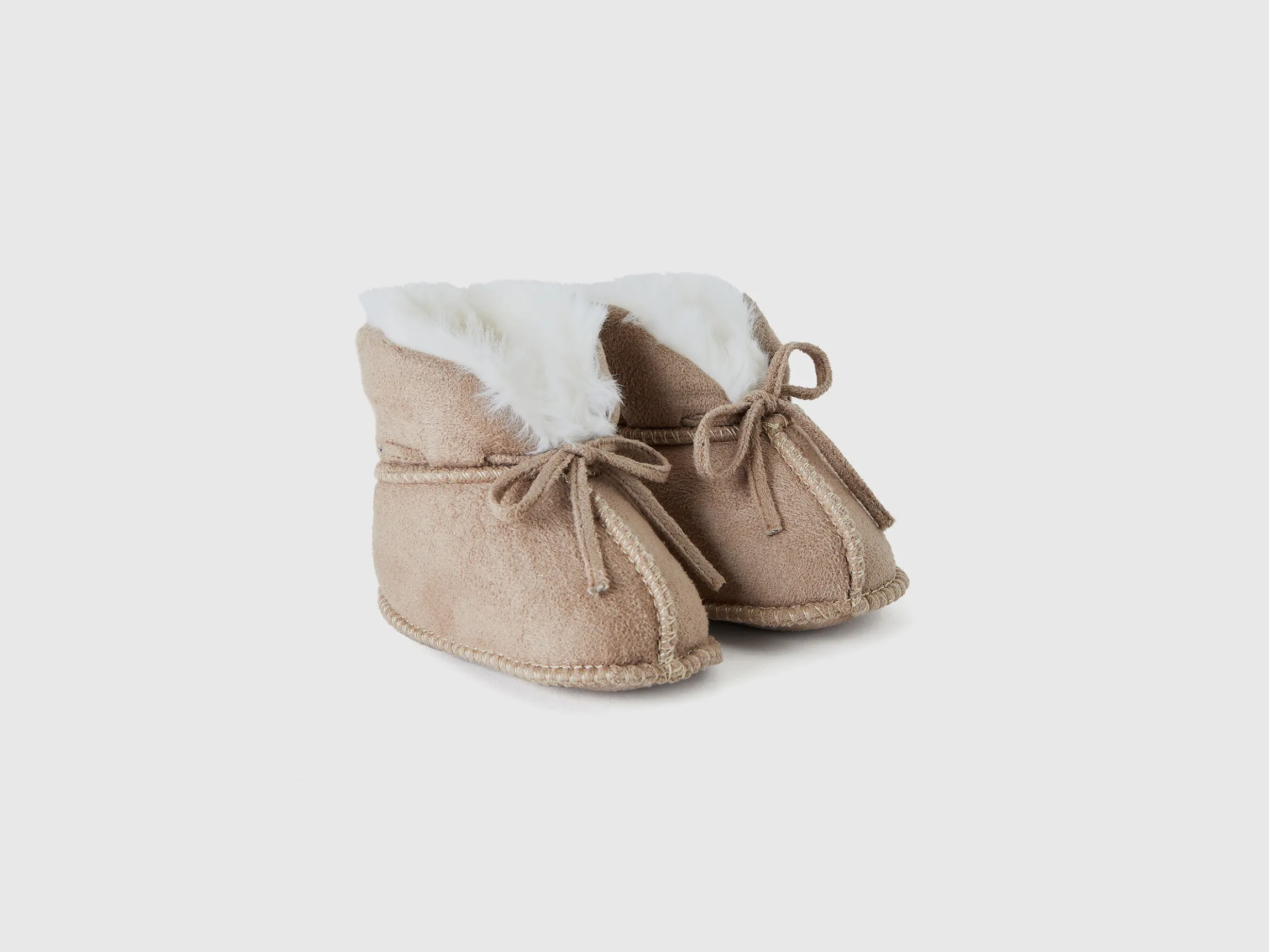 Suede-look shoes