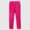 Super skinny chenille trousers