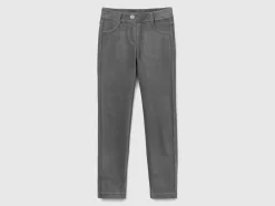 Super skinny chenille trousers