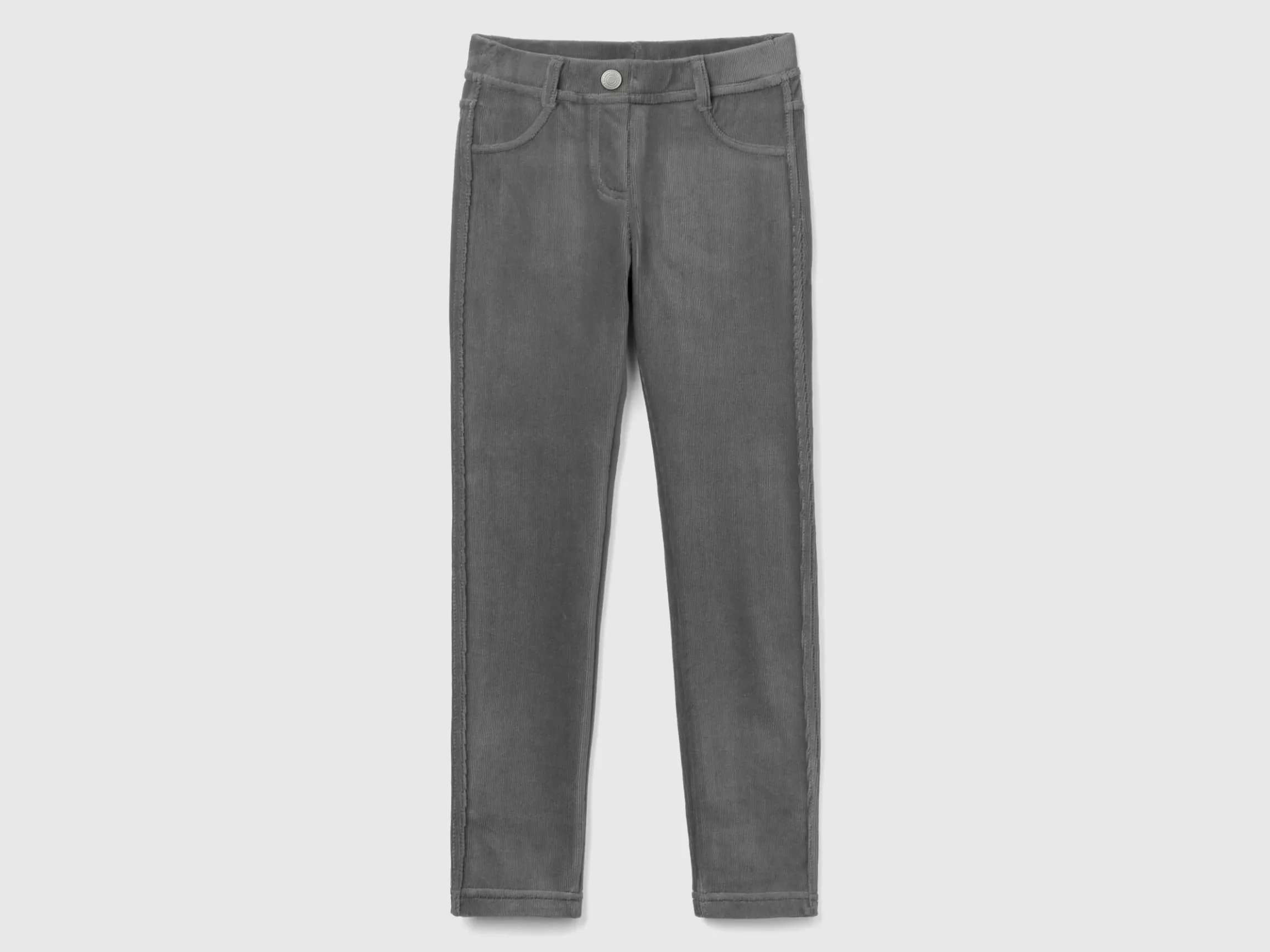 Super skinny chenille trousers